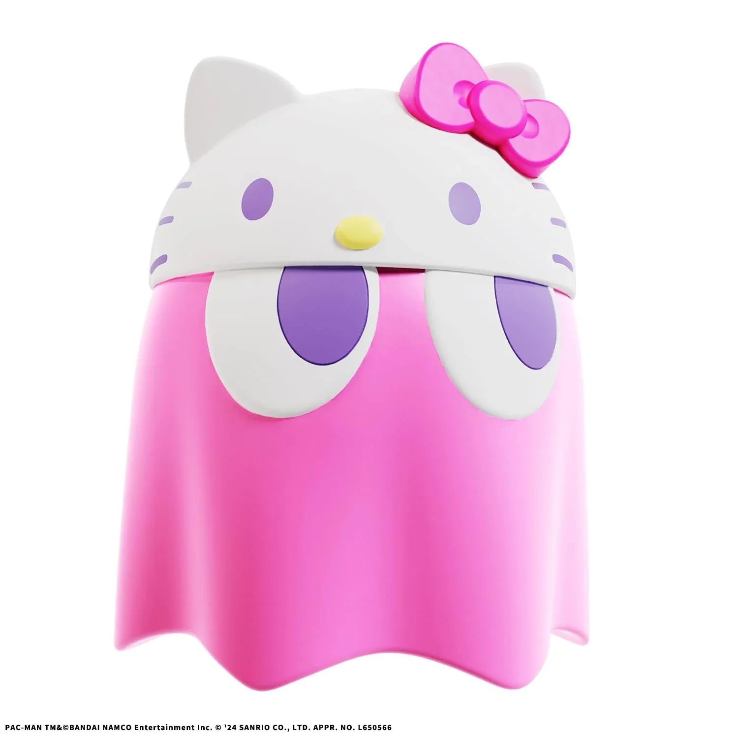 Megahouse Chibi Collect Figure Deluxe Pac-Man Sanrio Hello Kitty Ghost - Image 2