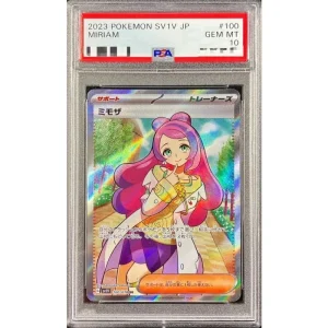 Mimosa 100/078 PSA10 Graded Pokémon TCG Japanese Card
