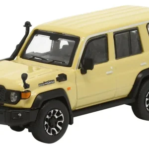 Model1 1/64 Toyota Land Cruiser 70 C33171 Beige RHD Diecast Model Car