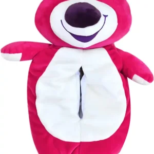 Moripilo Toy Story Lotso Pink 45cm Plush Tissue Case Wall Hanging Car