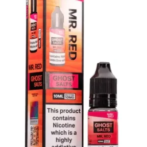Mr Red Ghost Nic Salts Vape Bars