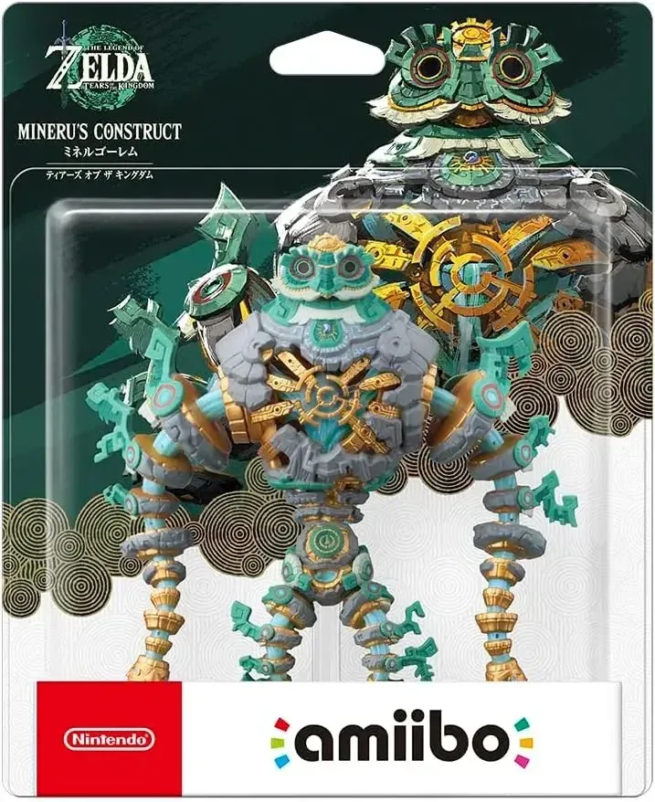 Nintendo Amiibo Mineru Golem Tears of Kingdom Figure