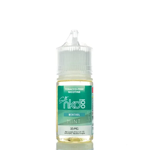 Nkd 100 Salt E-Liquid – Mint – 30ml - Image 2
