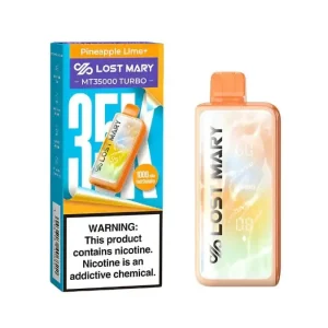Pineapple Lime+ Lost Mary MT35000 Turbo Disposable Vape