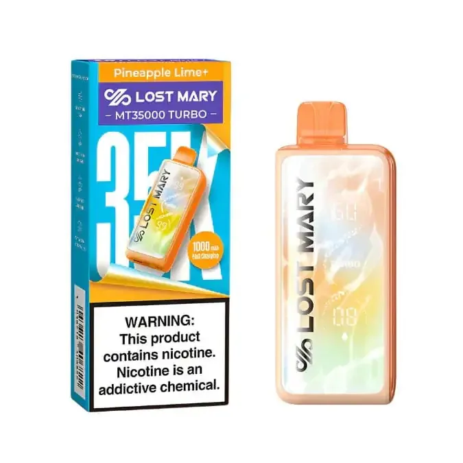 Pineapple Lime+ Lost Mary MT35000 Turbo Disposable Vape