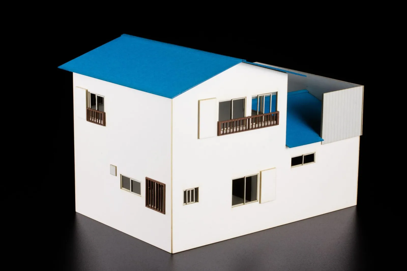 Plum Town Corner Accessory Series 1/80 Paper Kit - General Store Japan Official - Image 2