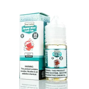 Pod Juice Salt – Jewel Mint Lush Ice – 30ml