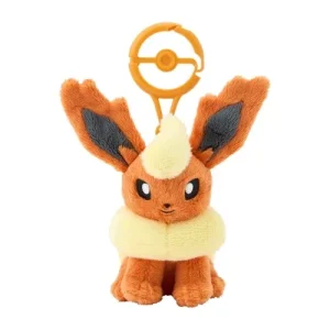 Pokemon Booster Mascot Keychain with Durable Carabiner Hook