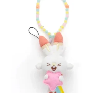 Pokemon Center Pokepiece Plush Strap Scorbunny Starry Sky Version