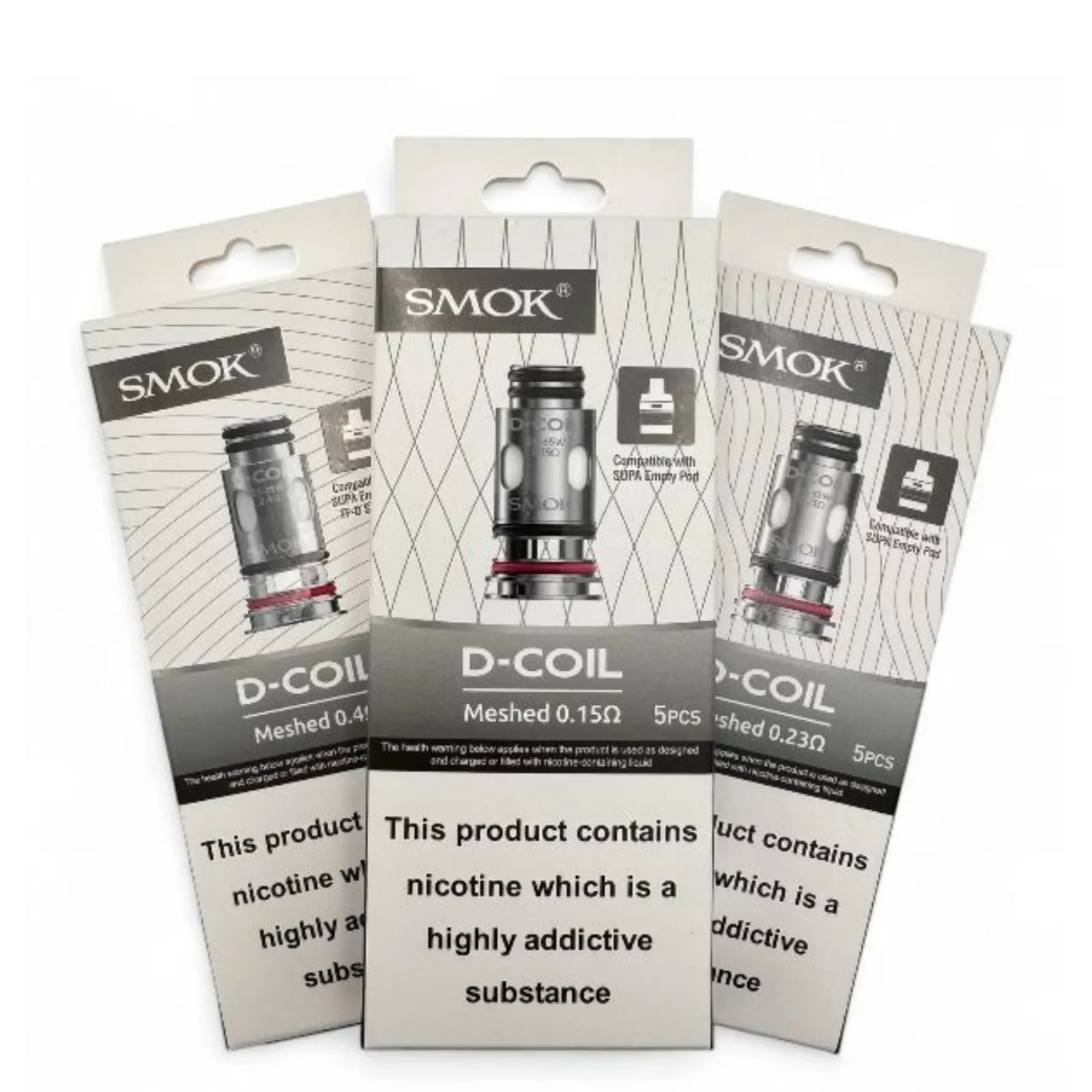 Smok D Coil Series Replacement Coils