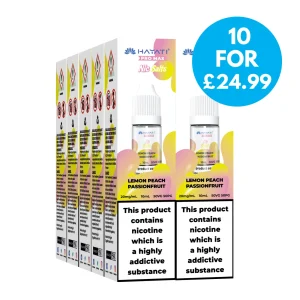Box Of 10 – 20mg Hayati Crystal Pro Max Nic Salts 10ml