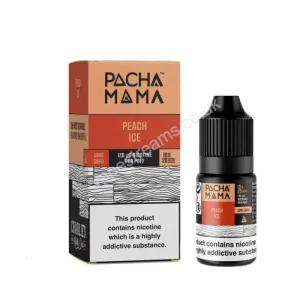 Pacha Mama Peach Ice Nic Salt E-Liquid