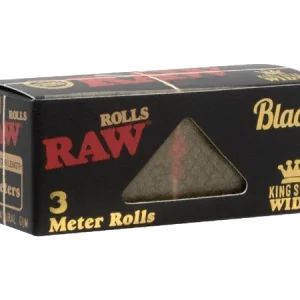 RAW Black Classic King Size 3 Meter Rolling Papers