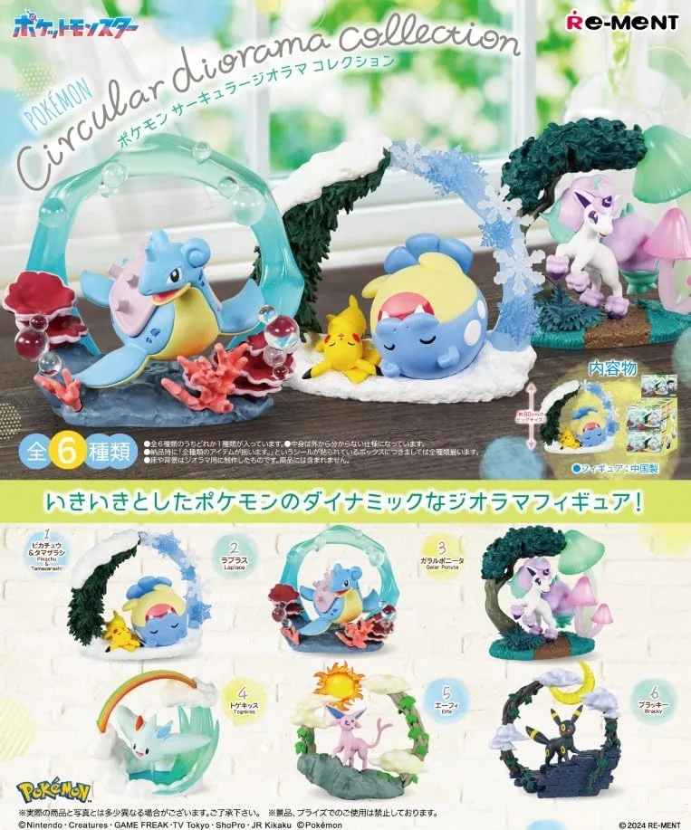 Re-Ment Pokemon Diorama Collection Box H100 W140 D60mm PVC ABS - Image 2