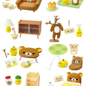 Re-Ment San-X Rilakkuma Room Relax Box 115x70x50mm PVC Toy