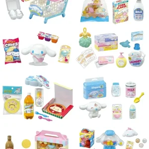 Re-Ment Sanrio Cinnamoroll Market Box H120xW145xD205 PVC ABS Toy Set