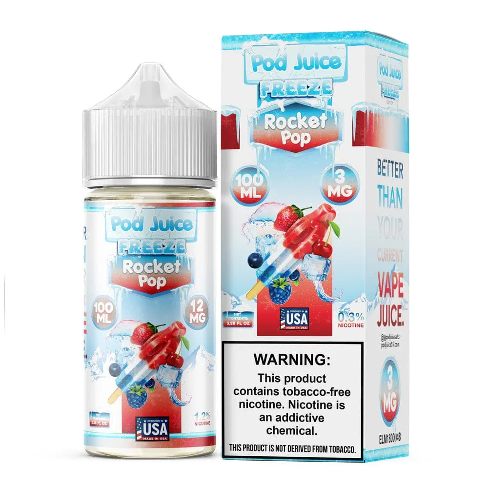 Rocket Pop Freeze Pod Juice 100mL