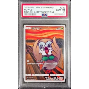 Rowlet Munch 290/SM-P PSA10 Japanese Pokémon TCG Card