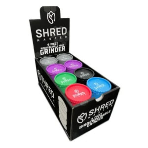 Shred Master Hemp Grinder 4 Piece 16CT