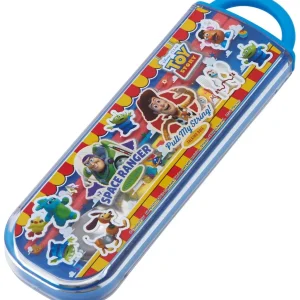 Skater Kids Toy Story 22 Lunch Box Set with Chopsticks and Spoon
