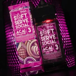 SOFT SERVE SOCIAL - ACAI AVALANCHE E-LIQUID 100ML