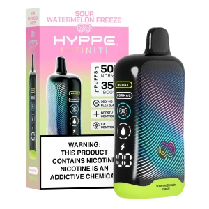 Sour Watermelon Freeze Hyppe Infiniti 50K
