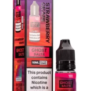Strawberry Grape Ghost Nic Salts Vape Bars