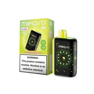 Strawnana Ice - Geek Bar Meloso Bar 30k Disposable Vape
