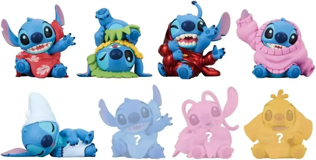 Takara Tomy Arts Disney Stitch Figure PERIHAPI! Collectible Box
