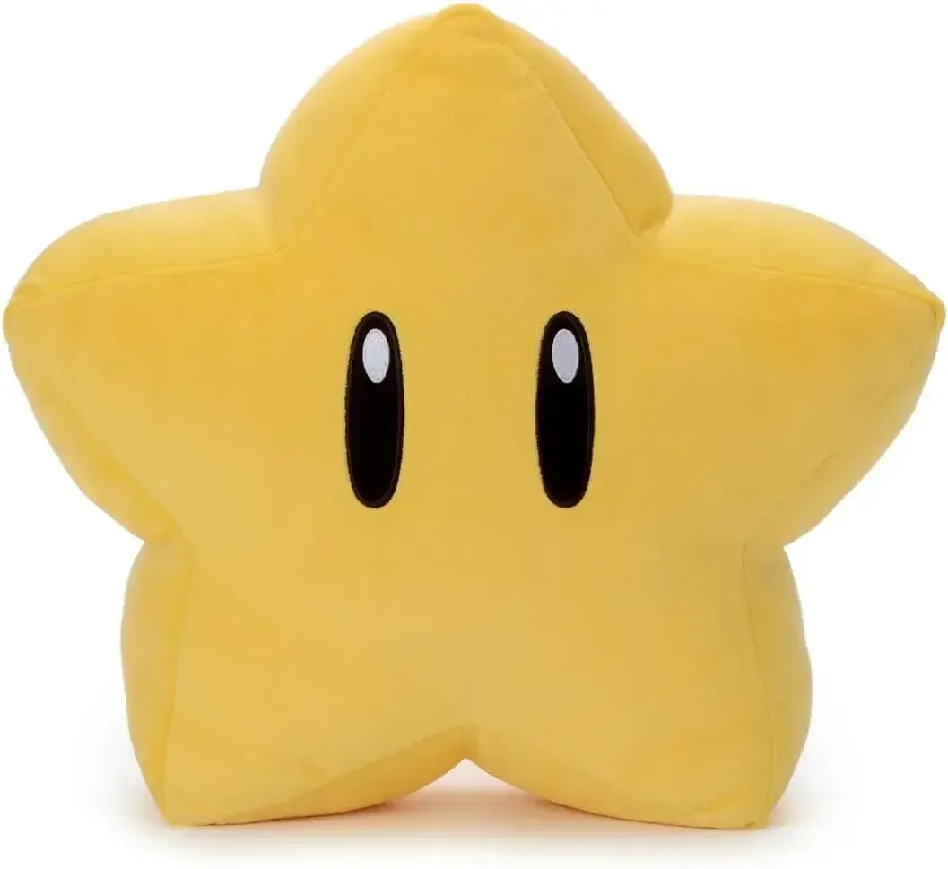 Takara Tomy Arts Super Mario Mocchi Mocchi Texture Star Plush
