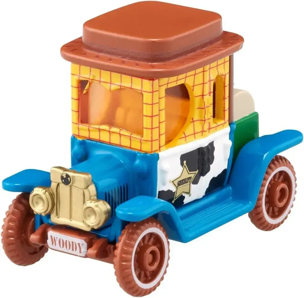 Takara Tomy Dream Disney Motors Classic Woody Mini Car Figure Toy
