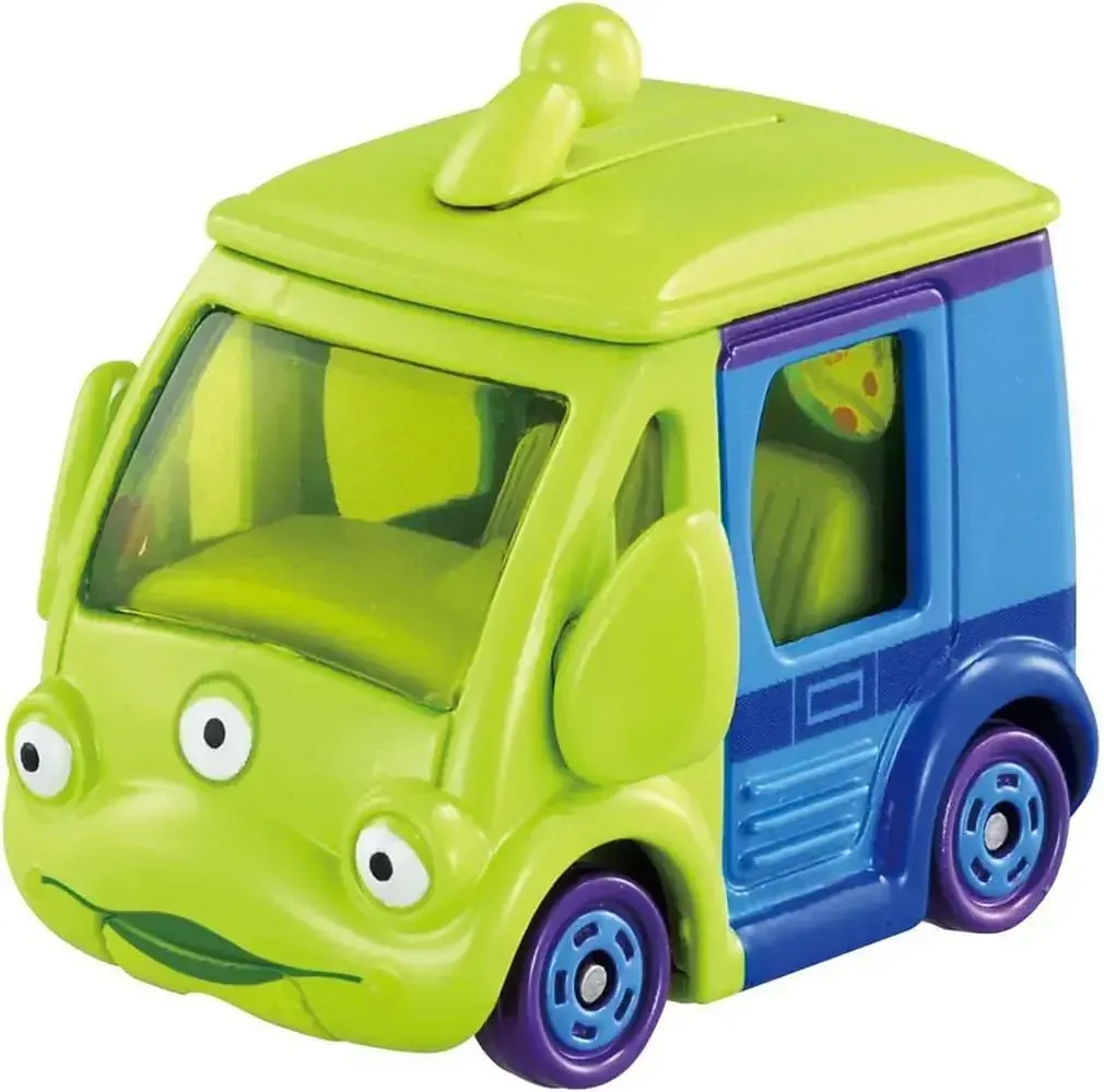 Takara Tomy Dream Tomica Disney Cubit Alien Mini Figure Car