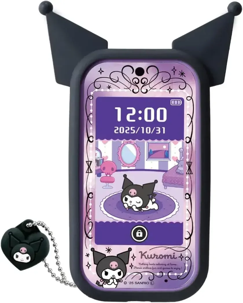 Takara Tomy Kuromi Smartphone Toy Wide Case Soft Durable