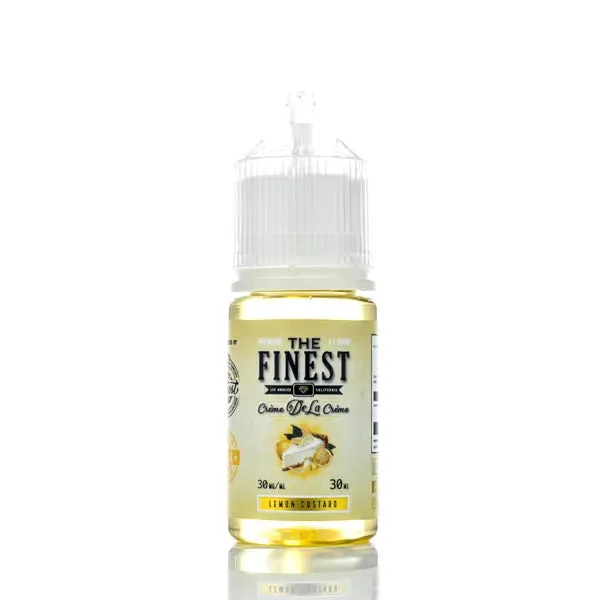 The Finest E-Liquid – Salt Nic Series – Creme De La Creme – Lemon Custard – 30ml (DISCONTINUED) - Image 2