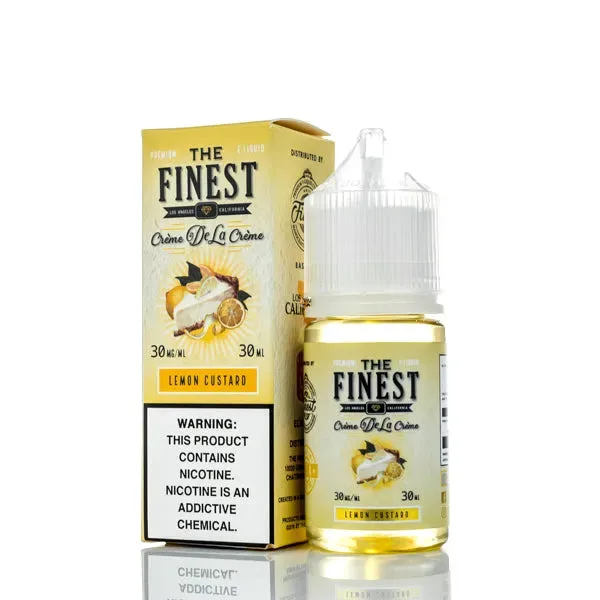 The Finest E-Liquid – Salt Nic Series – Creme De La Creme – Lemon Custard – 30ml (DISCONTINUED)
