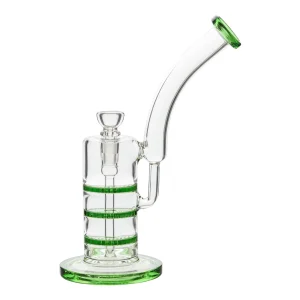 Three Ply Perc Bong - 10in
