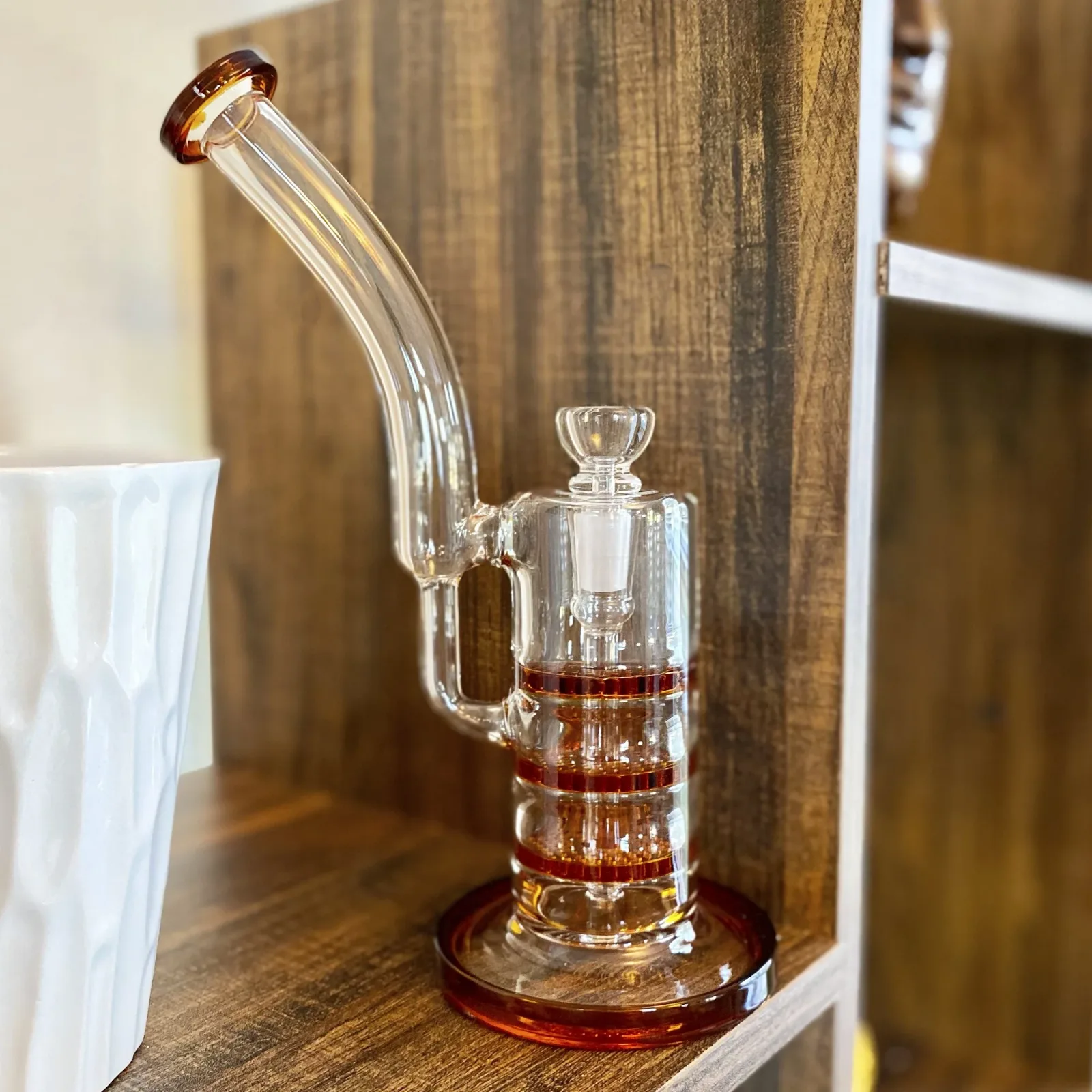 Three Ply Perc Bong - 10in - Image 2