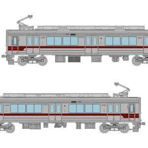 Tomytec Tetsukore Alpico Kamikochi Line 20100 Series Train 2-Car Set Diorama