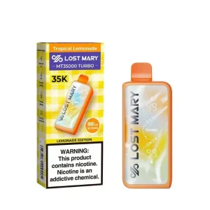 Tropical Lemonade - Lost Mary MT35000 Turbo Disposable Vape Lemonade Edition
