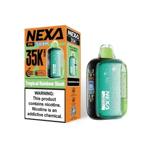 Tropical Rainbow Slush - NEXA Pix Slush 35K Disposable Vape