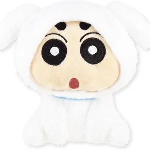 T'S Factory Crayon Shin-Chan Osuwari Mascot Plush Shiro Shin-Chan Toy