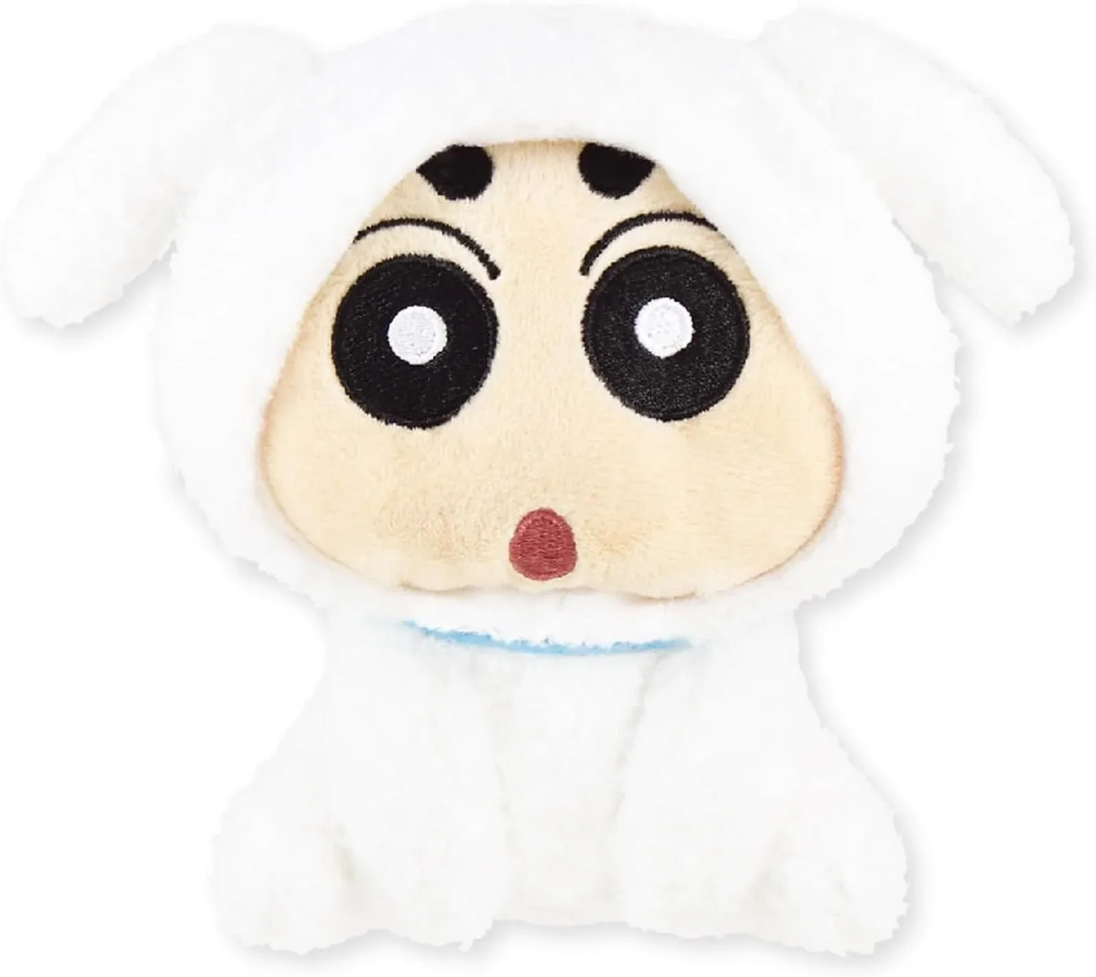 T'S Factory Crayon Shin-Chan Osuwari Mascot Plush Shiro Shin-Chan Toy