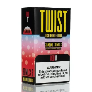 Twist Salt E-Liquid – Red 0°- 60ml