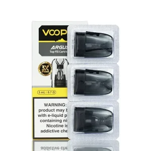 VooPoo Argus V2 Pod Replacement Pods – Pack of 3
