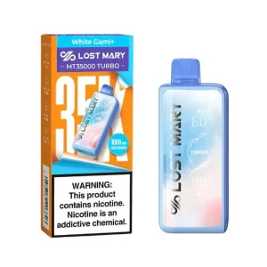 White Gami+ Lost Mary MT35000 Turbo Disposable Vape