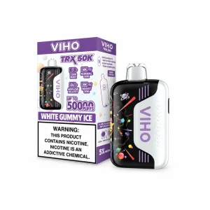 White Gummy Ice - VIHO TRX 50K Disposable Vape