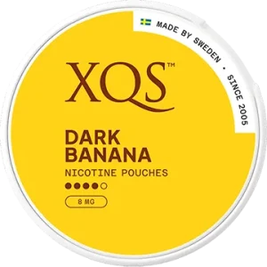 XQS Dark Banana 8mg Nicotine Pouches (5 Pack)