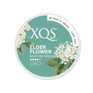 XQS Elder Flower 8mg Nicotine Pouches (5 Pack)