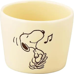 Yamaka Peanuts Snoopy Porcelain Dessert Cup, 230ml, Made in Japan