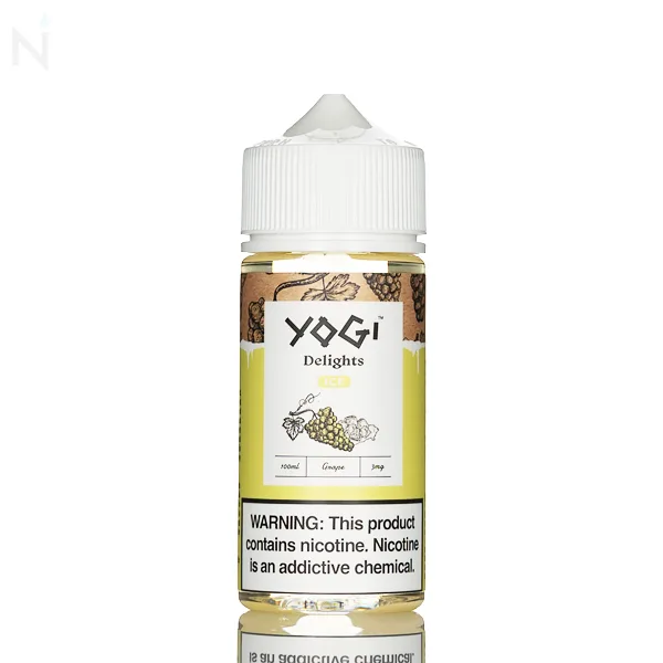 Yogi Delights E-Liquid – White Grape Ice – 100mL